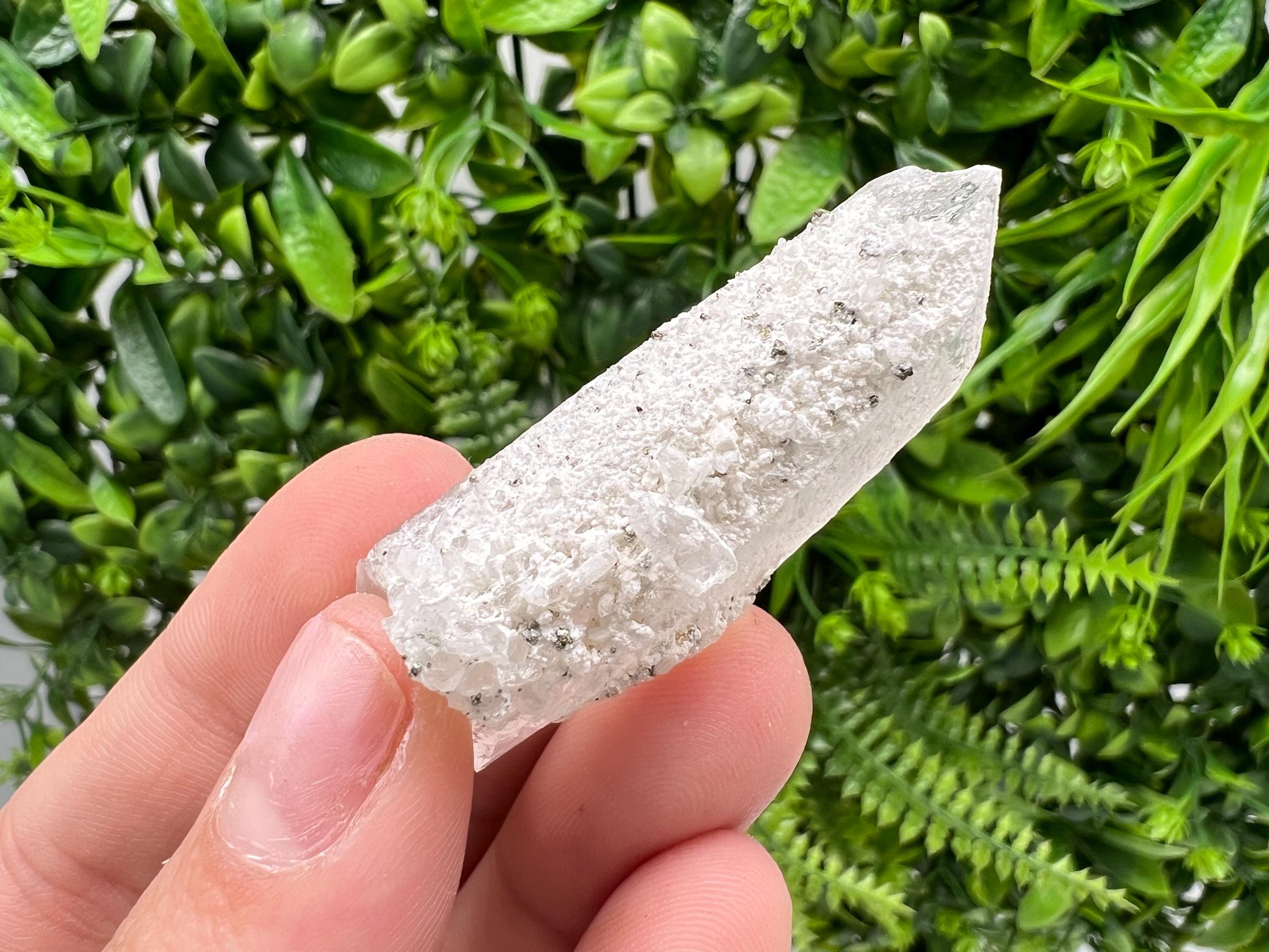 Transparent Quartz on Chlorite Matrix, Borieva Mine, Bulgaria