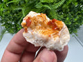 Red Vanadinite on Barite from Marocco,crystal minerals Speciment cluster Vanadinite crystal Vanadinite Geology Vanadinite cluster minerals