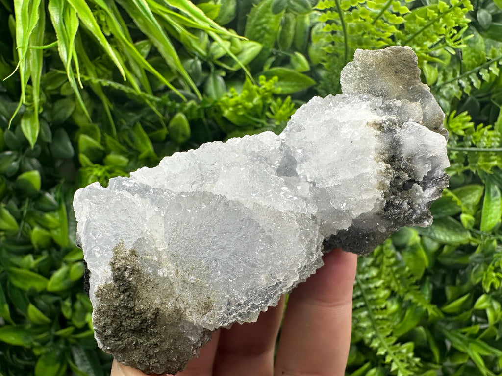 Natural Chalcedony Specimen: India Crystal Mineral, Home Decor