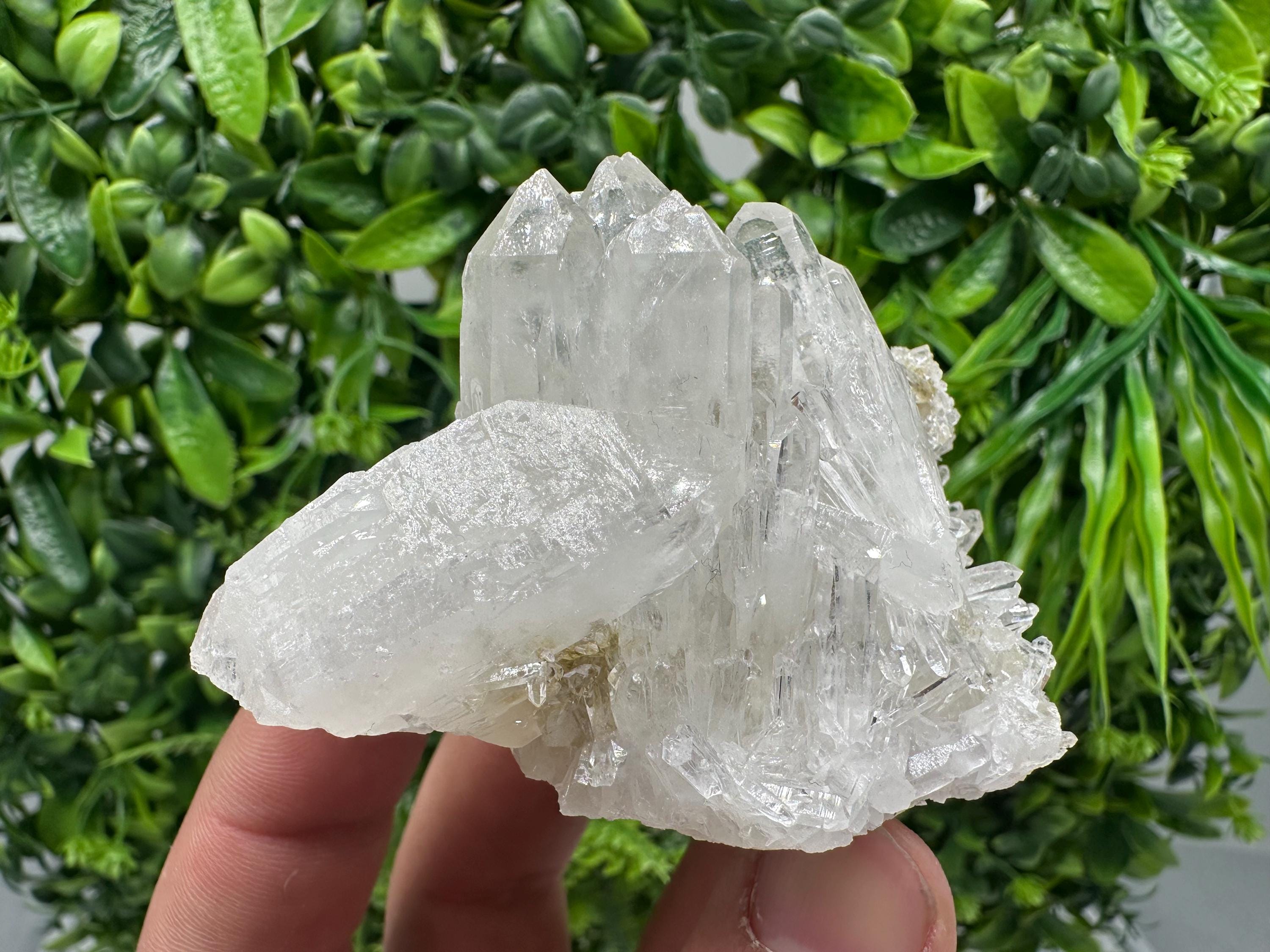 Transparent Quartz Crystal Cluster, Djurcovo Mine, Bulgaria