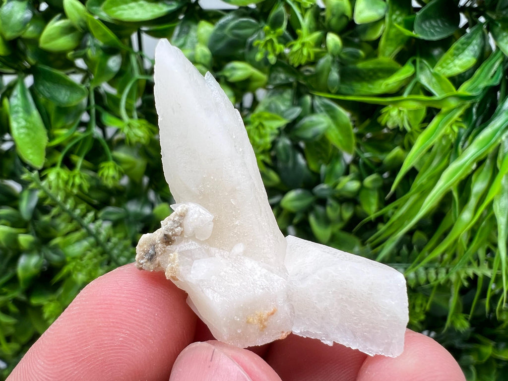 Calcite on Aragonite: Natural Healing Crystal from Bulgaria