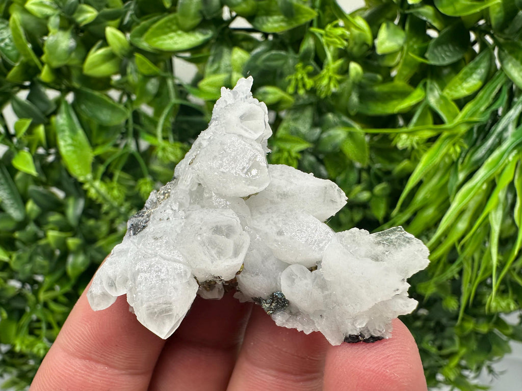 Chalcopyrite on Quartz, Krushev Dol Mine, Bulgaria, Mineral Specimen