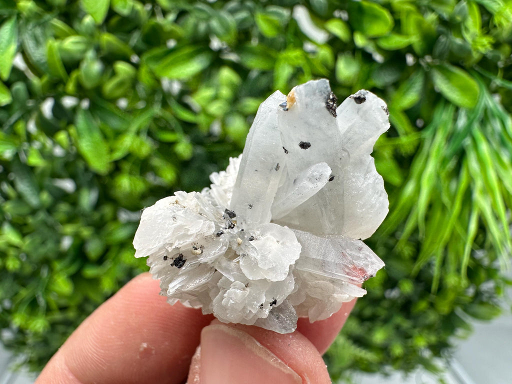 Lovely specimen Green Quartz inclusions Chlorite and Sphalerite/ Natural minerals/ Souvenir crystal gift minerals famous 9th September/Madan