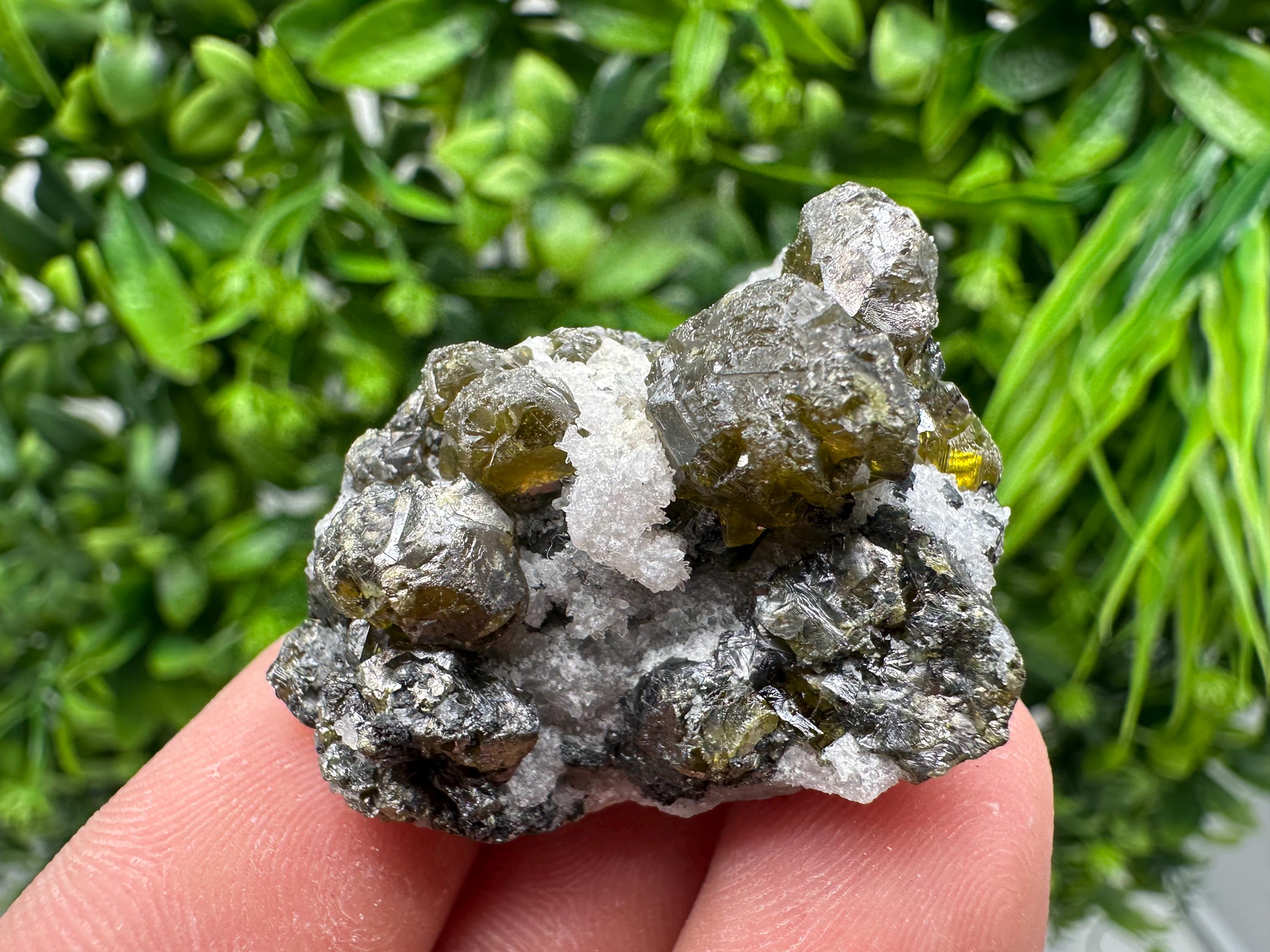 Cleiophane Sphalerite Gem: Rare Green Crystal, Bulgaria Mine