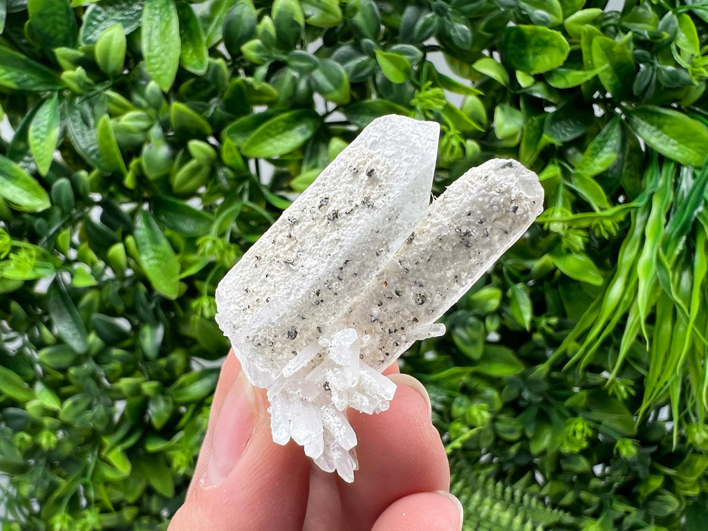 Wonderful Transparent Quartz with Pyrite, from Krushev Dol Mine, Bulgaria, natural minerals, collection crystal, home decor stone, gift, quartz cls