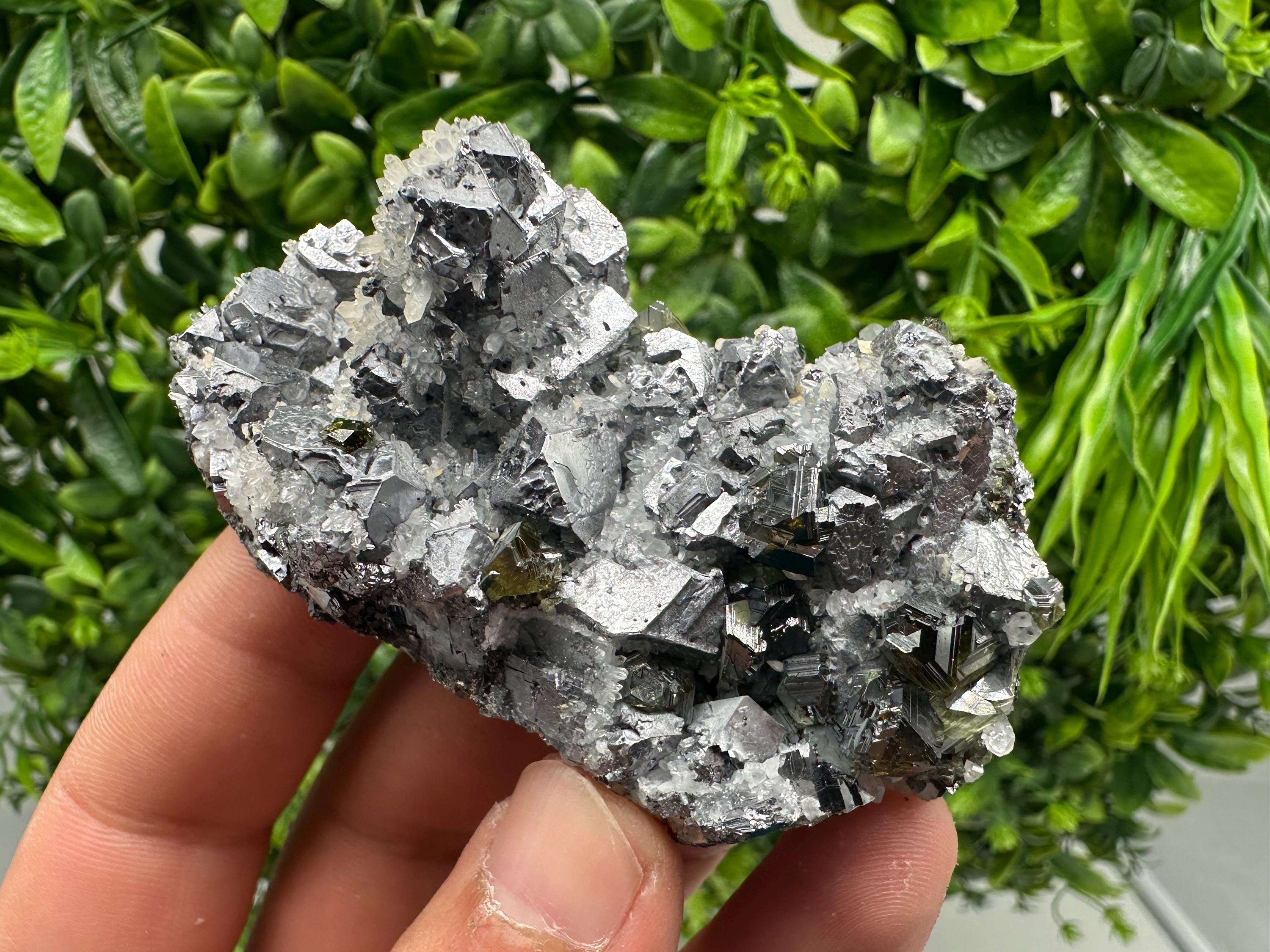 Rare Galena Sphalerite Pyrite Mineral Specimen: Krushev Dol Mine, Bulgaria