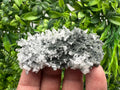 Transparent Quartz on Chlorite Matrix, Borieva Mine Mineral Specimen