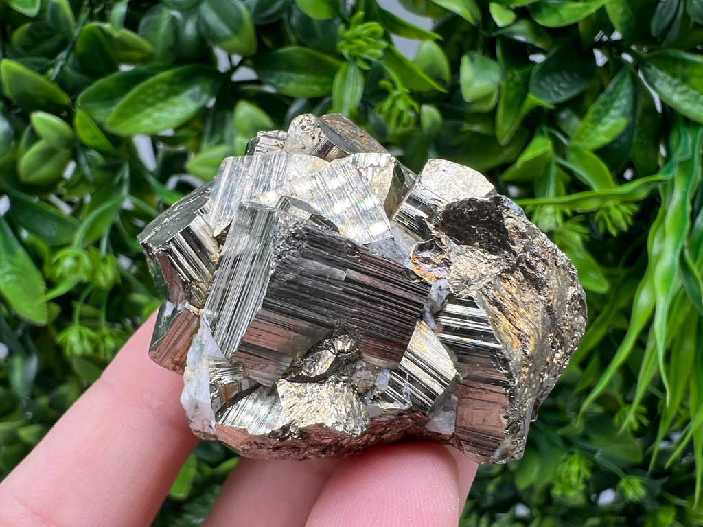 Rare Crystalline Pyrite Cluster, Borieva Mine, Bulgaria