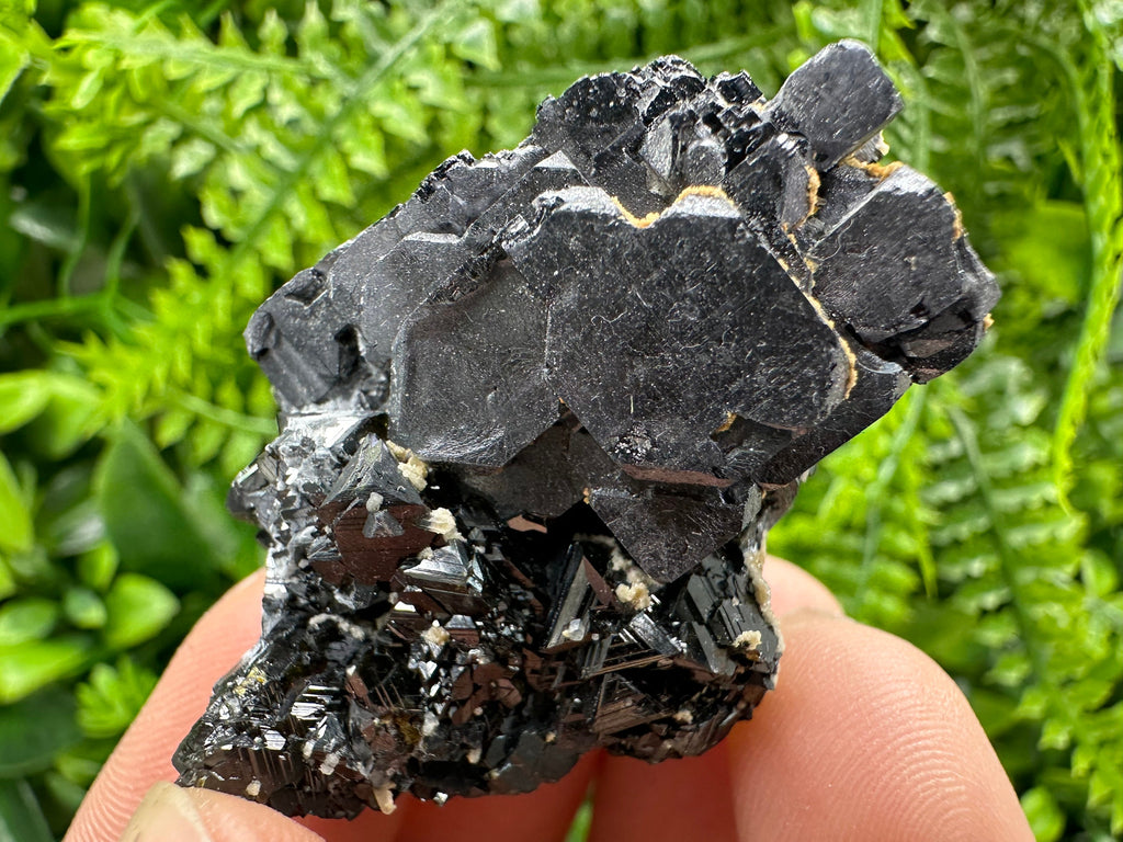 Skeletal Galena on Sphalerite, Natural Crystal Home Decor