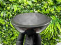 Polished Shungite Bowl 100mm: EMF Protection, Chakra Stone