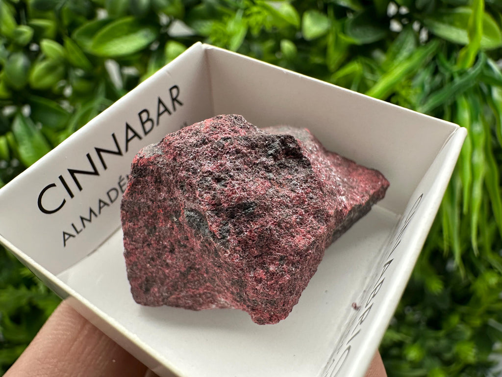 Red Cinnabar Crystal Specimen: Almaden Mines, Spain - Chakra Stone
