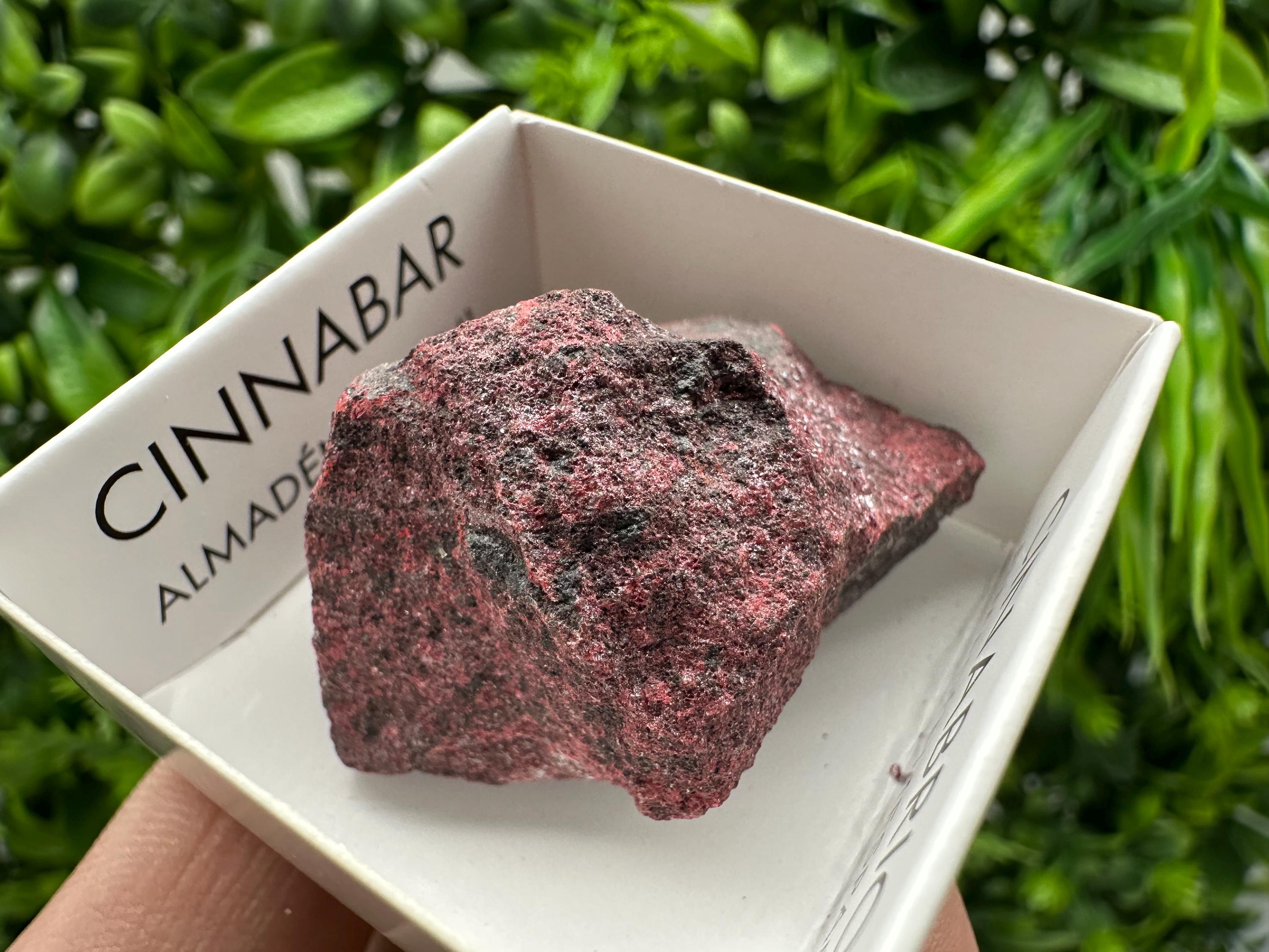 Red Cinnabar Crystal Specimen: Almaden Mines, Spain - Chakra Stone