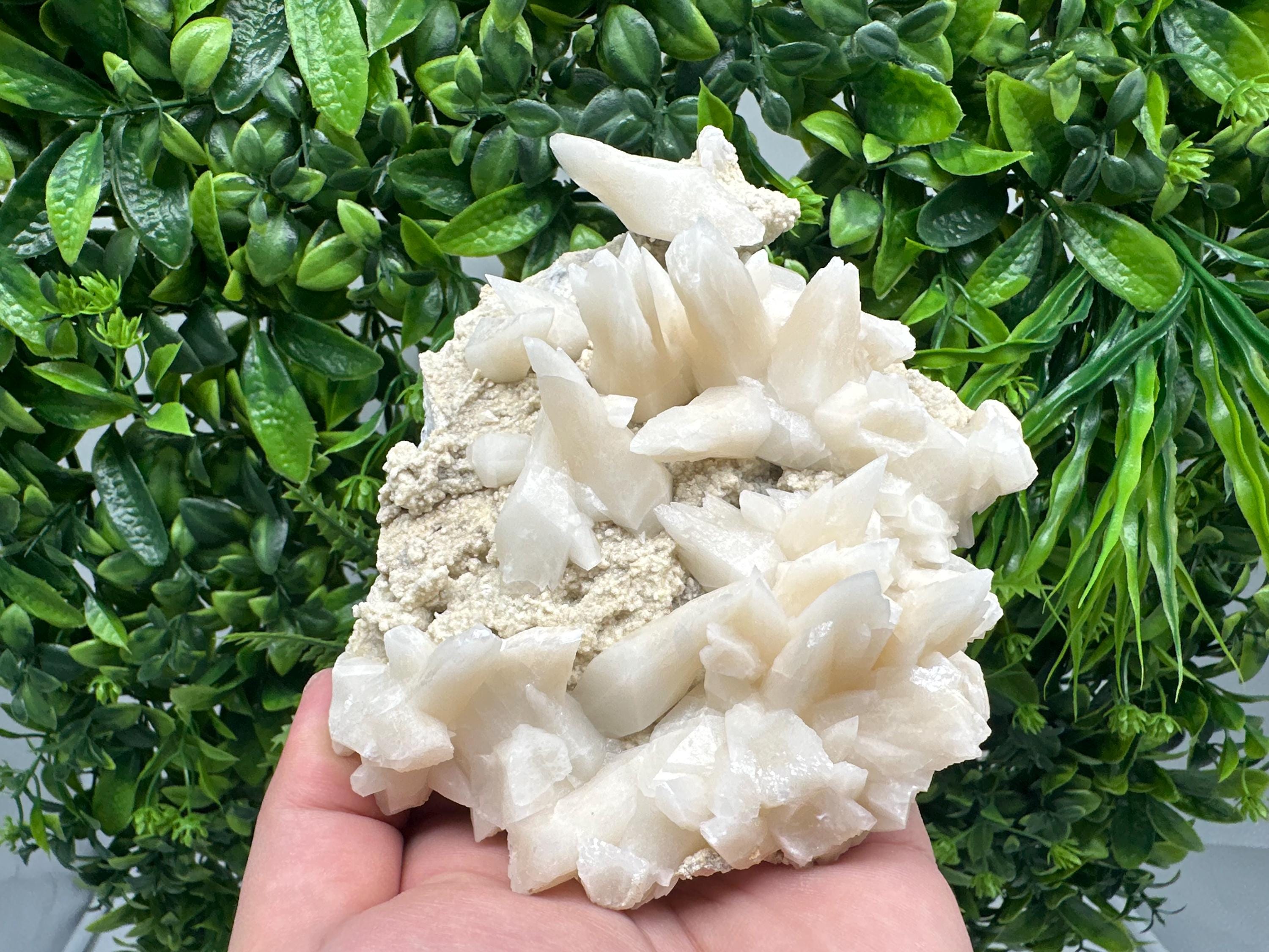 Calcite on Aragonite: Djurcovo Mine, Bulgaria Crystal