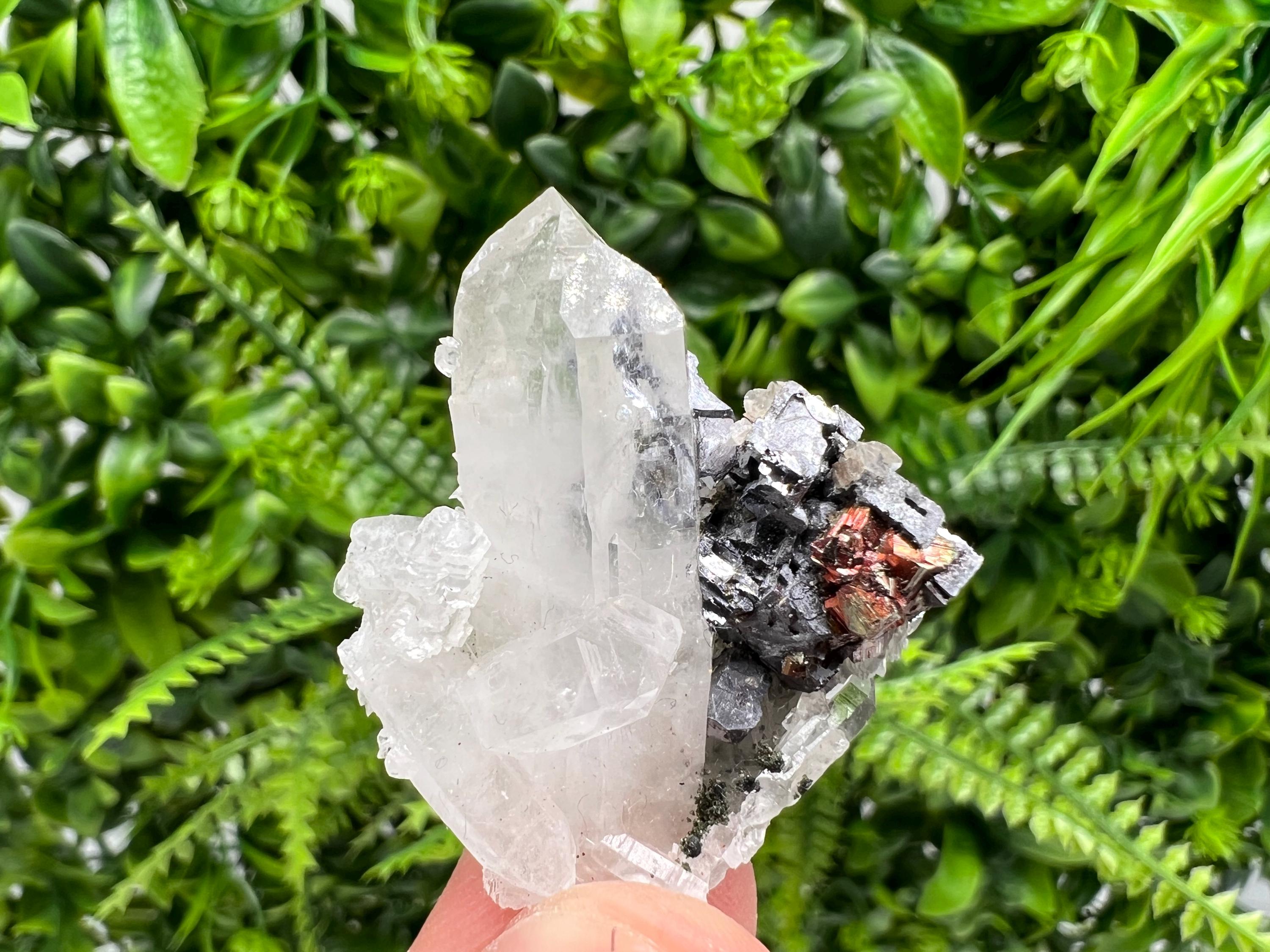Stunning Quartz whit Galena,Pyrite,from Borieva mine,Bulgaria,natural,collectible mineral specimen,home decor stone,collection minerals,gift
