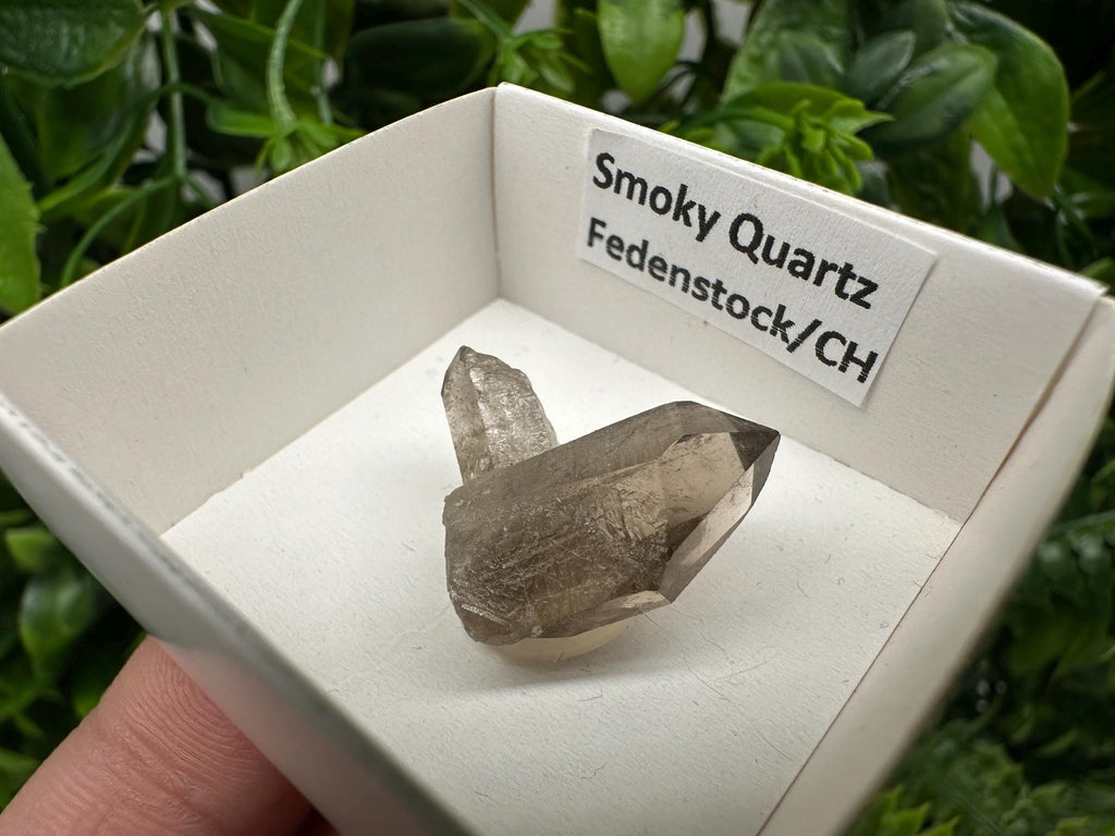 Rare Smoky Quartz Point, Fedenstock Switzerland Mineral Specimen