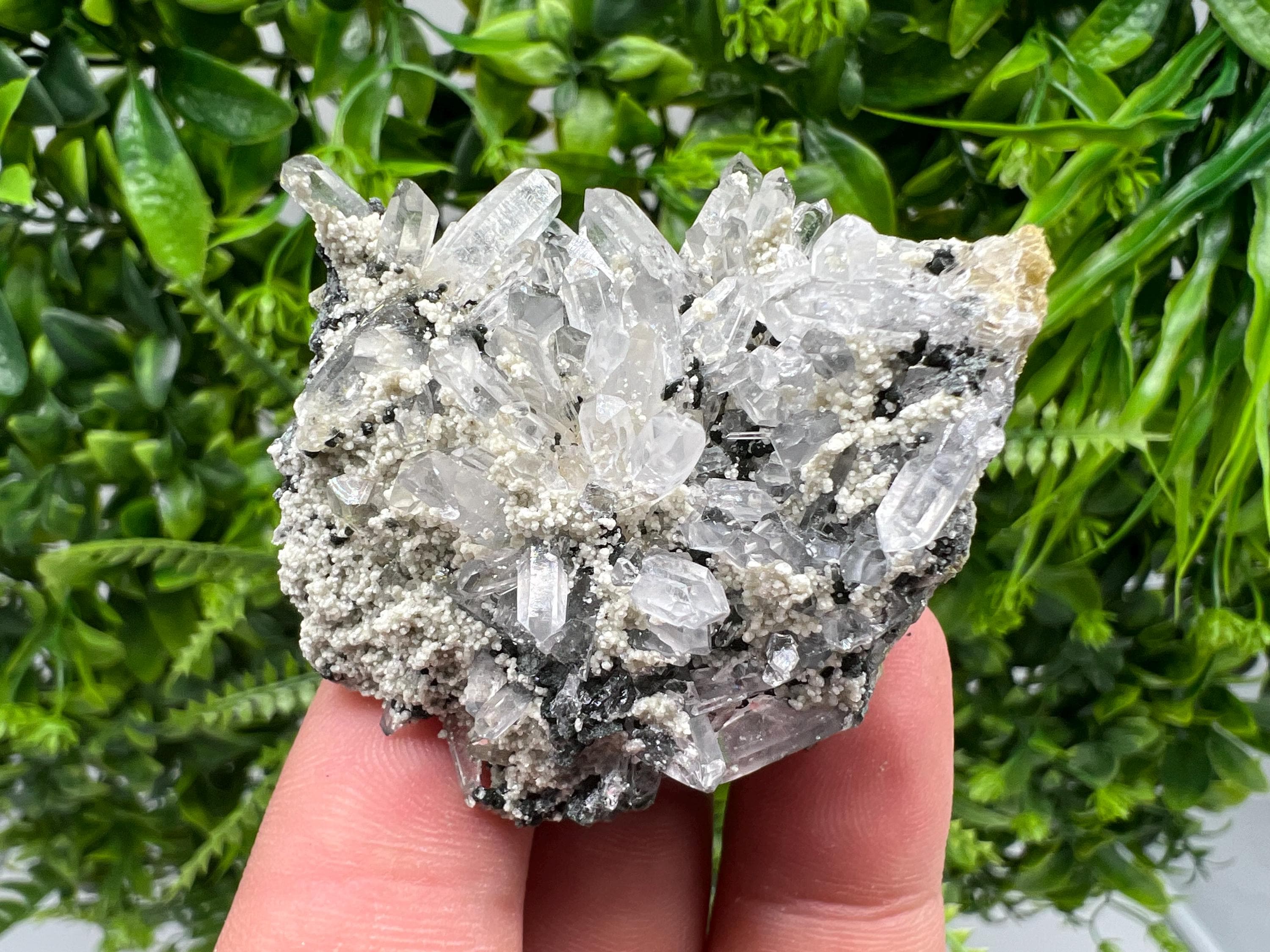 Chlorite Epidote Quartz Mineral Specimen, Borieva Mine, Bulgaria