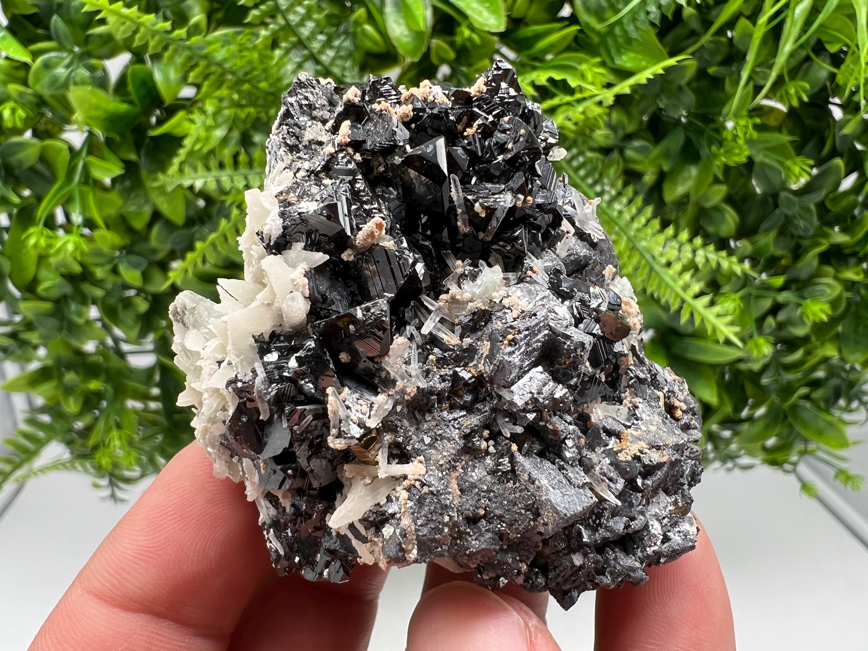 Wonderful Rainbow Pyrite,Sphalerite on Quartz from 9 th September mine,Madan,Bulgaria natural,collectibles mineral specimen,home decor stone