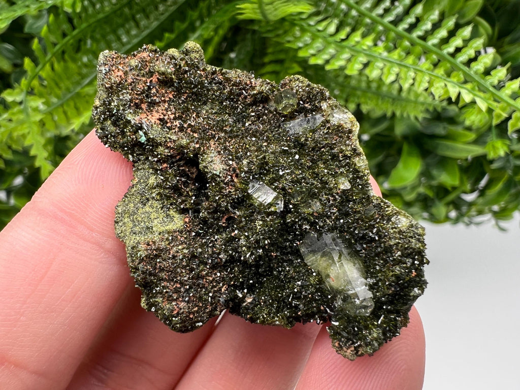 Stunning,Epidote with Quartz from Hakkari Turkey,Rainbow EPIDOTE,Mineral,Collection,Collection’s,GIFT,Epidote Crystal,Epidote from Turkey