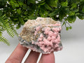 Beautiful Rhodochrosite perfect pink colour Starnica Mine Davidcovo Bulgaria natural minerals souvenir crystal gift home decor stone gift