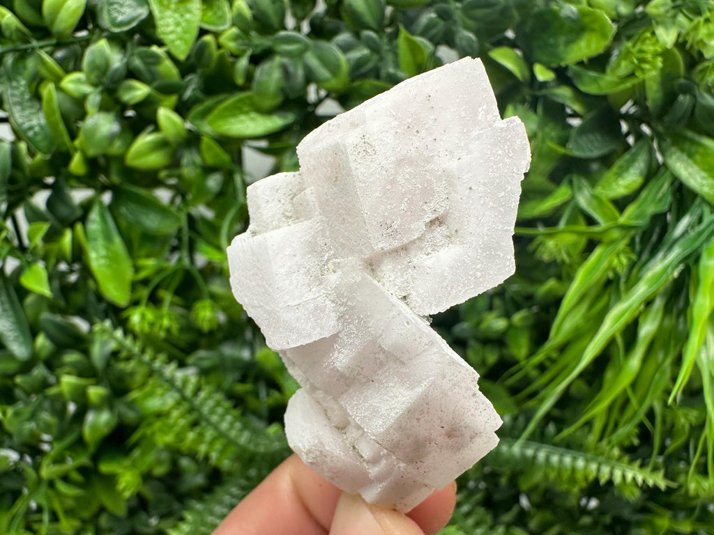 Fluorescent Mangano Calcite Specimen: Rhodopes Bulgaria Mineral