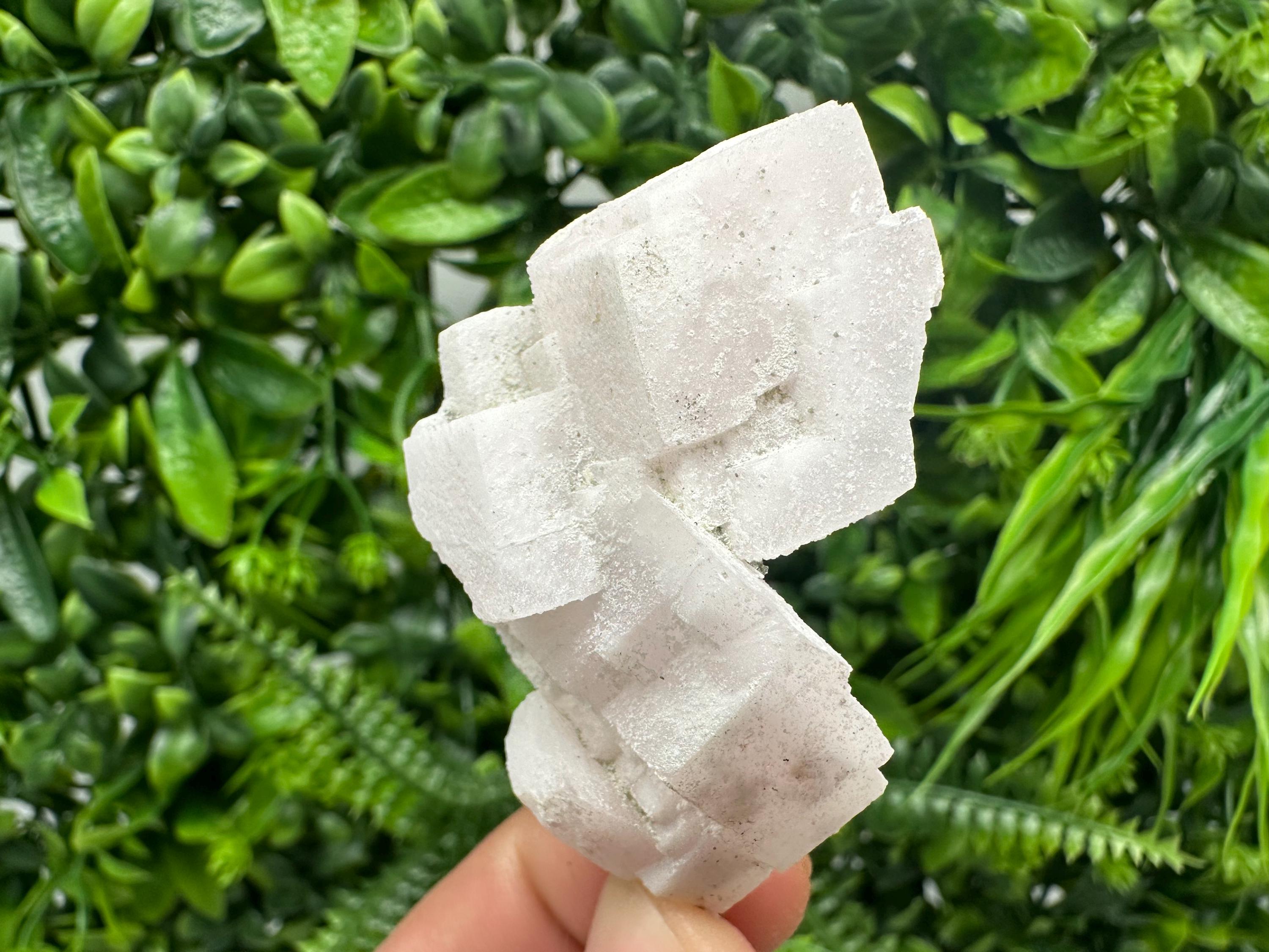 Fluorescent Mangano Calcite Specimen: Rhodopes Bulgaria Mineral