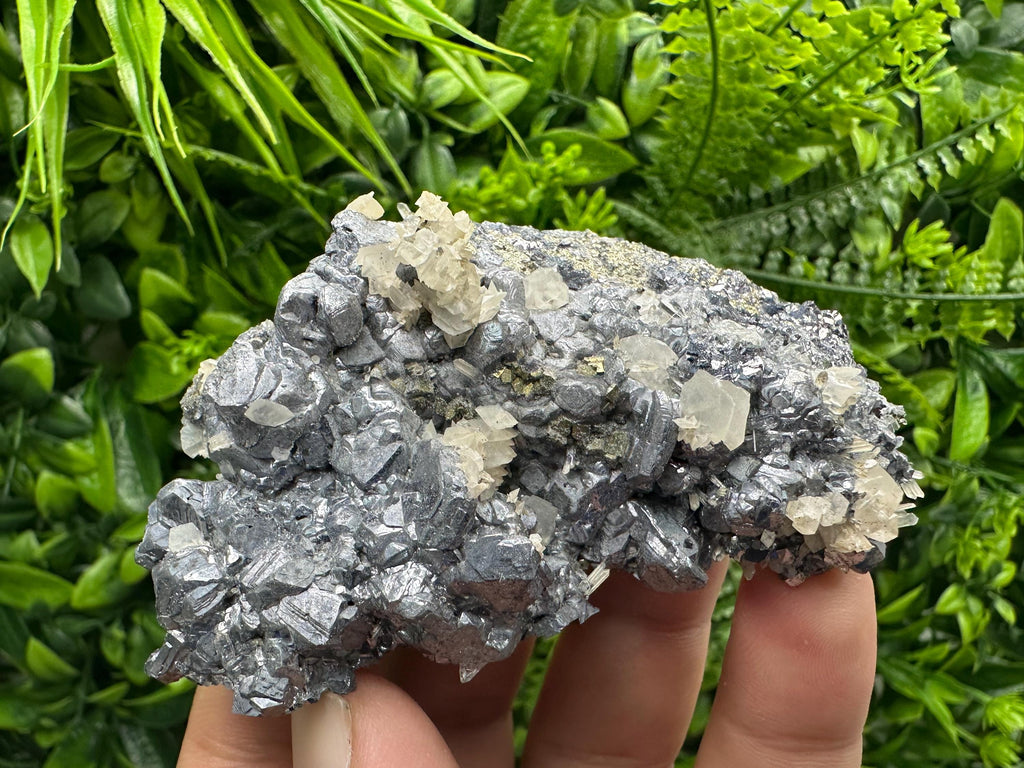 Galena Spinel with Quartz Calcite, Borieva Bulgaria Mineral Specimen