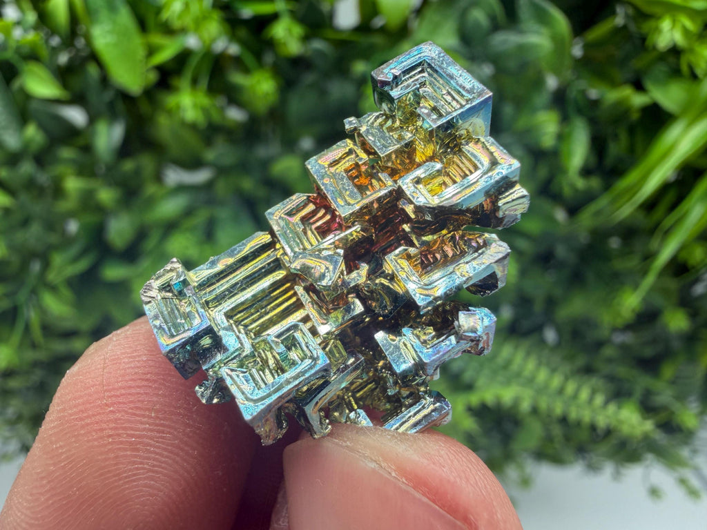 Rainbow Bismuth Crystal: Rare Gemstone Specimen,wholesale Bismuth