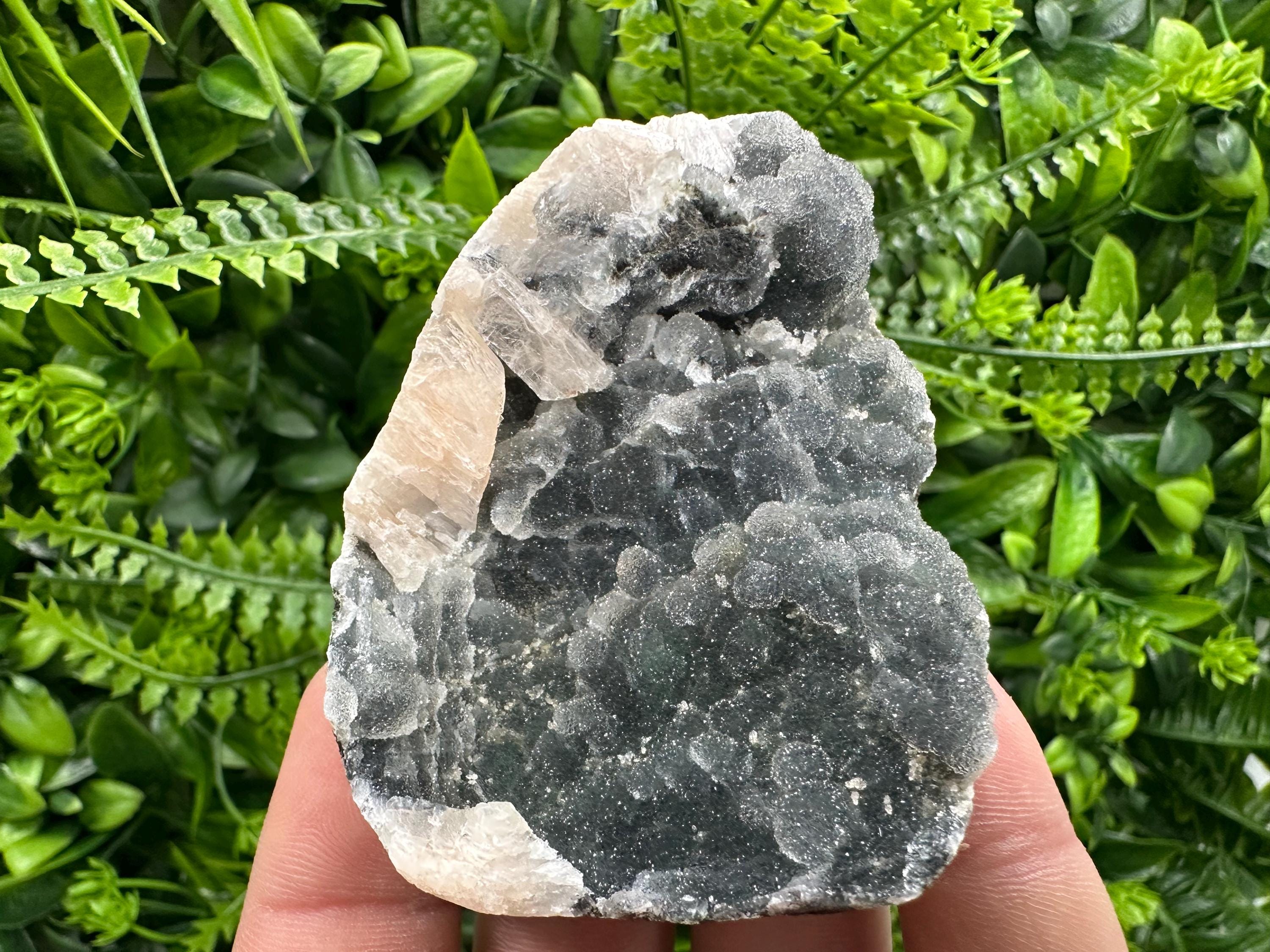 Chalcedony Specimen: Natural India Minerals, Crystal Home Decor (7/6/4cm)