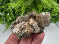 Rainbow Pyrite with Calcite, Natural Crystal Mineral Decor