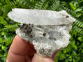 Quartz with Chalcopyrite: Natural Crystal Mineral Souvenir