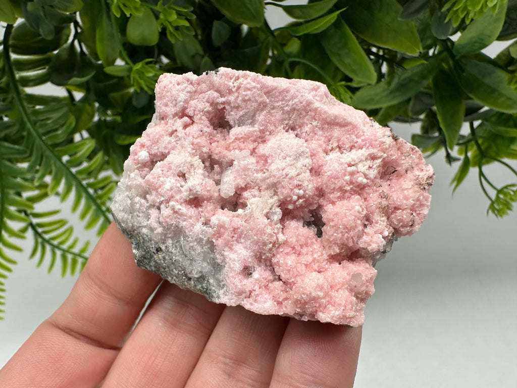Pink Rhodochrosite Crystal: Starnica Mine, Bulgaria, Home Decor