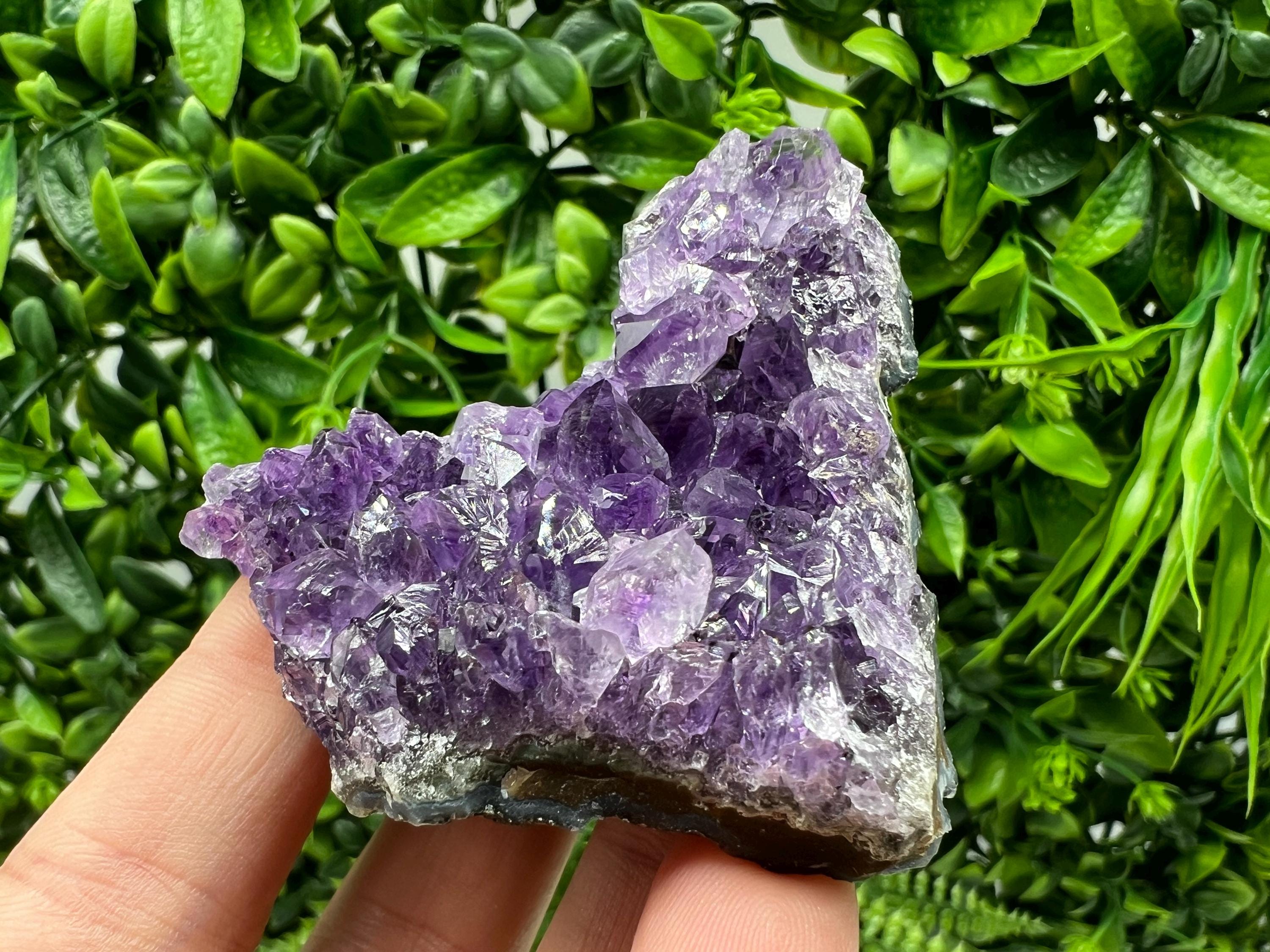 Uruguayan Purple Amethyst Crystal Cluster, Home Decor, Energy Crystal