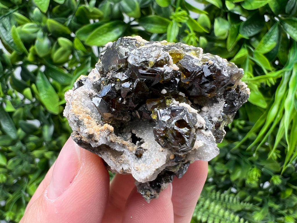 Transparent Yellow Sphalerite Gem: Rare Cleiophane Crystal Mineral