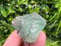 Rare Rainbow Fluorite Cube: Raw Crystal from Mexico, Meditation Stone