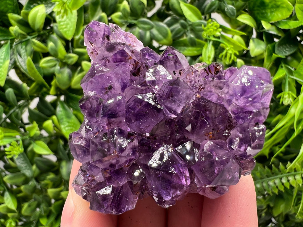 Uruguay Amethyst Crystal: Purple Quartz Phantom - Home Decor