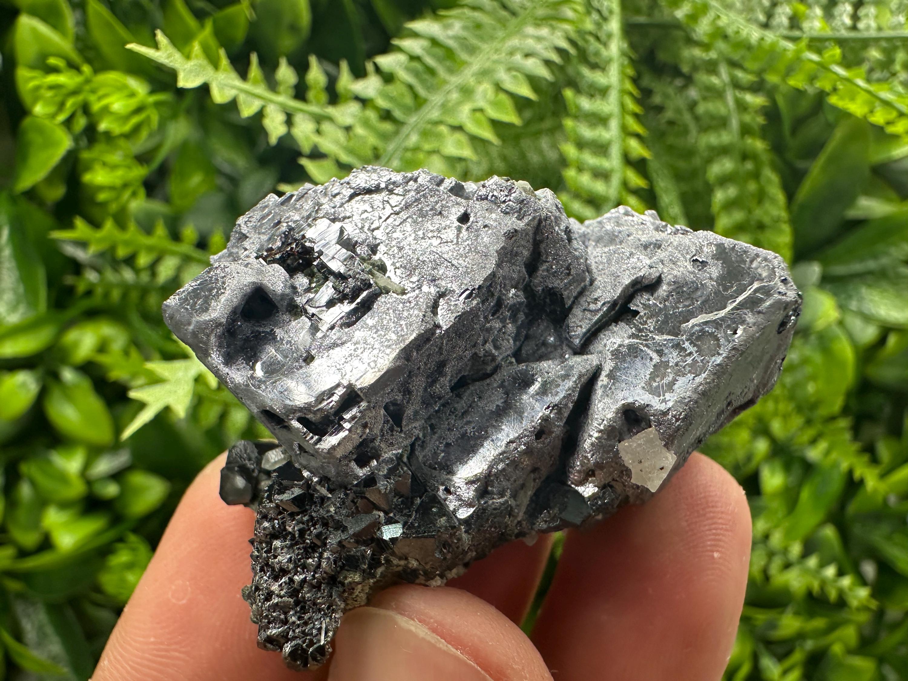 Galena with Black Sphalerite, Natural Minerals Souvenir from Borieva Bulgaria