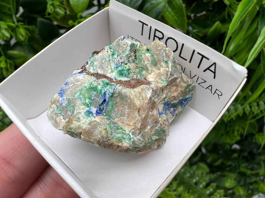 Rare Raw Tirolite Specimen: Granada Spain Mineral Collection (3.5/3 cm)