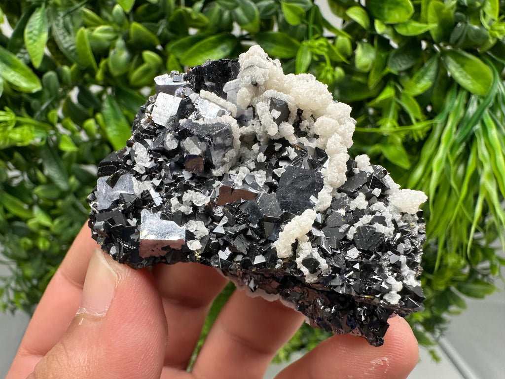 Collected Skeletal GALENA whit Sphalerite from Krushev dol mine,Madan,Bulgaria,natural,collectible mineral specimen home decor stone,gift