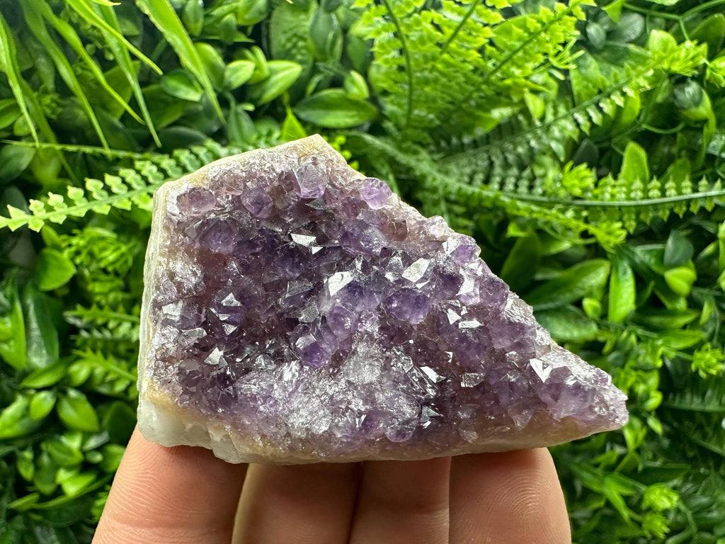 Purple Amethyst Crystal from Uruguay: Natural Home Decor (7/6/3)