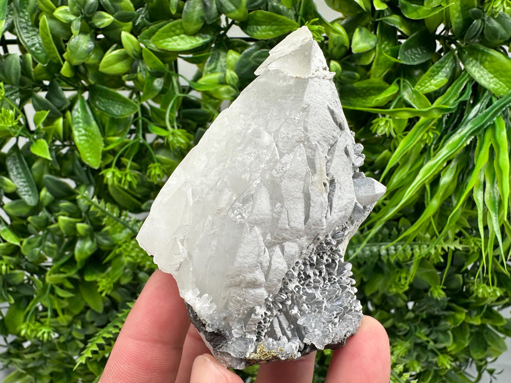 Transparent Quartz with Chlorite, Madan Bulgaria Mineral Specimen