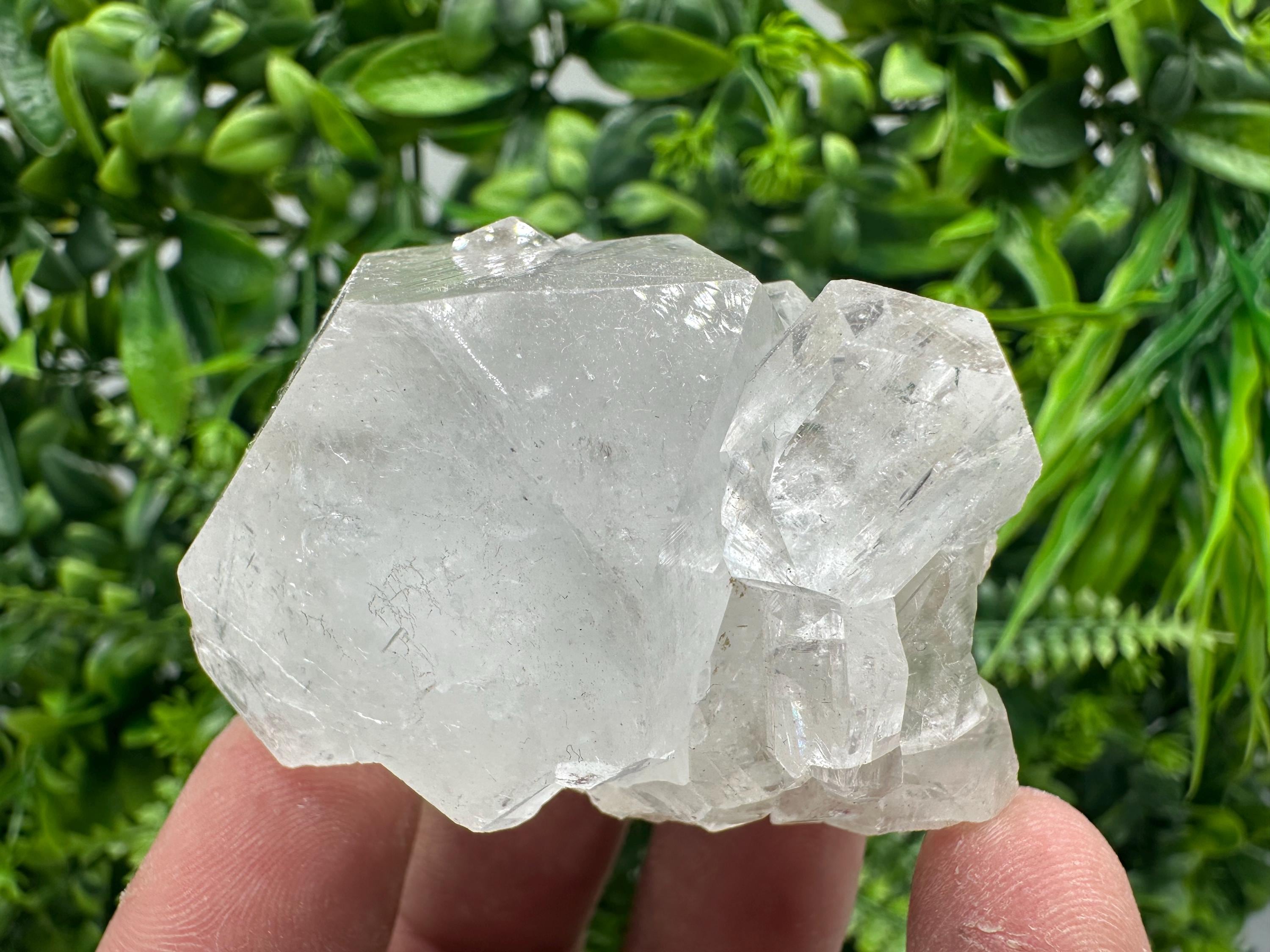 Apophyllite Stilbite on Chalcedony Specimen, India Crystal