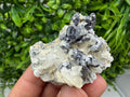 Galena Spinel with Quartz and Calcite, Borieva Mine Mineral Specimen