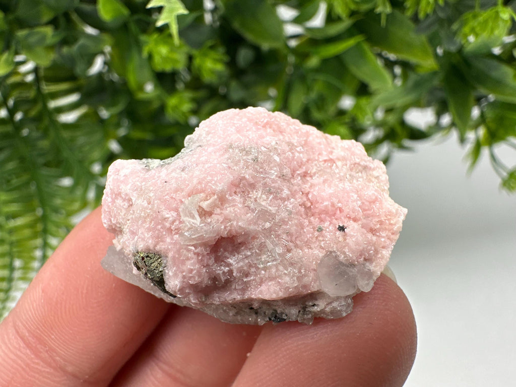 Pink Rhodochrosite Crystal: Starnica Mine, Bulgaria, Home Decor
