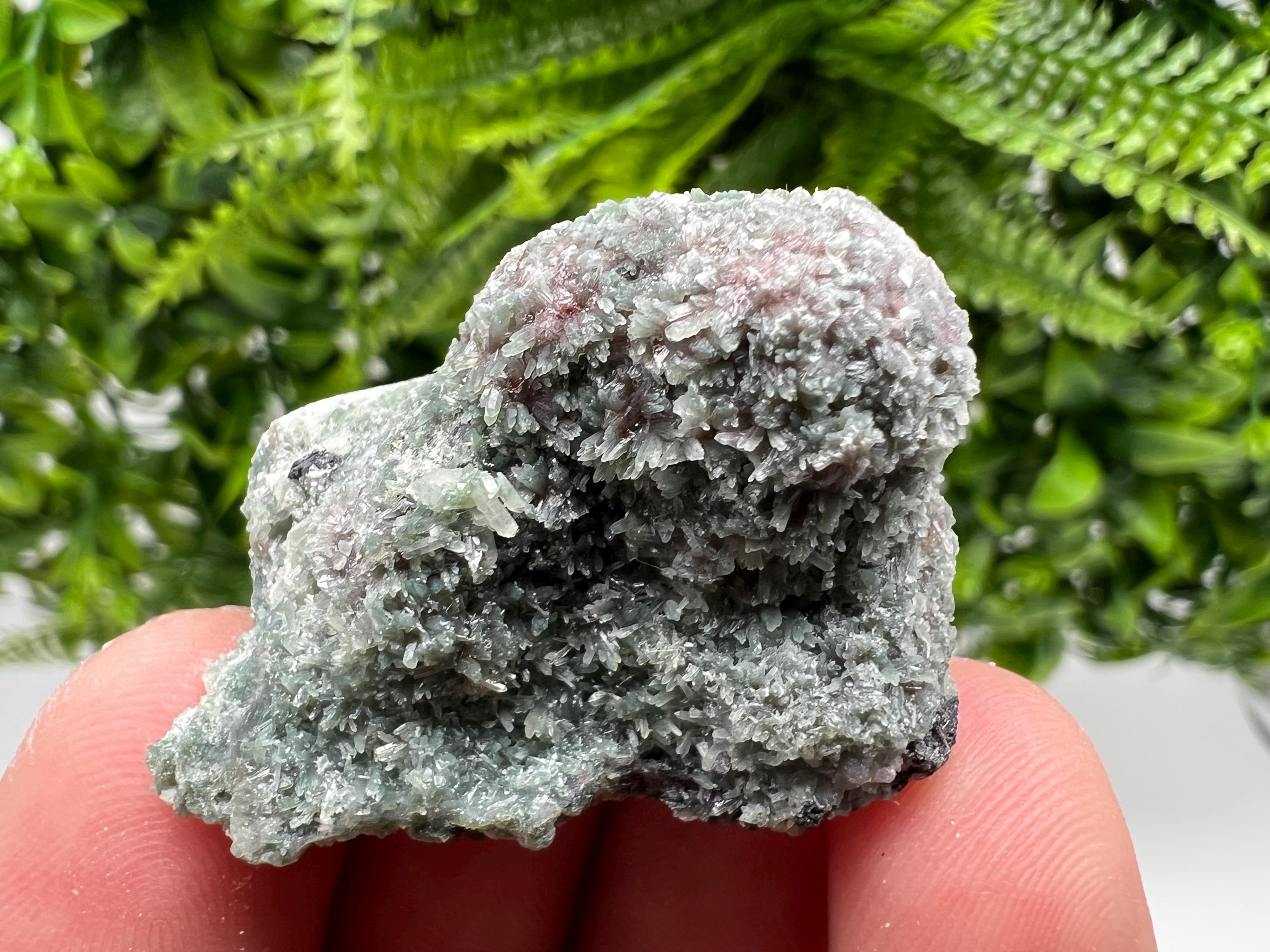 Chlorite Hematite Quartz Mineral Specimen, Bulgaria Crystal