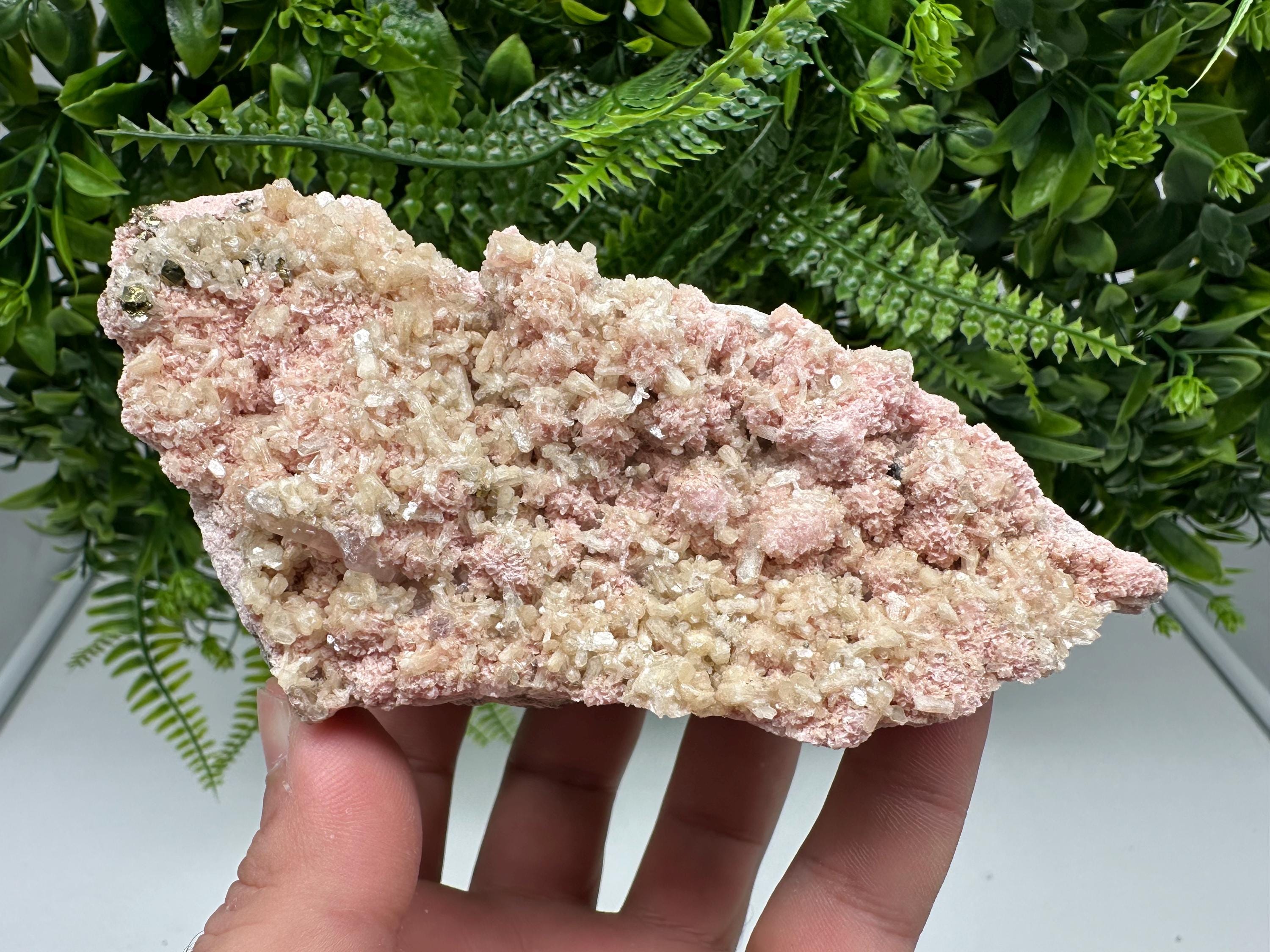 Pink Rhodochrosite Crystal, Starnica Mine, Bulgaria, Mineral Decor