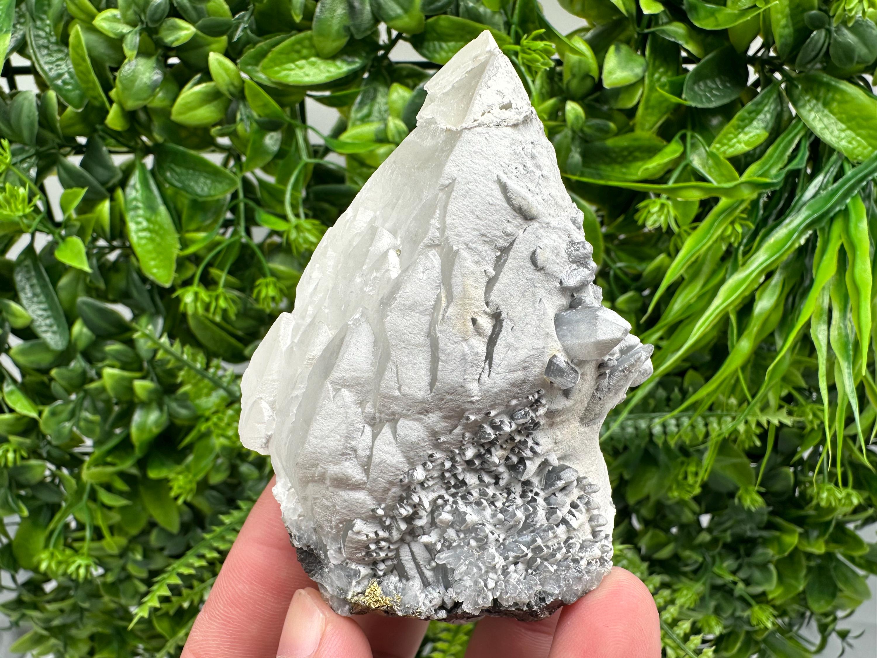 Transparent Quartz with Chlorite, Madan Bulgaria Mineral Specimen