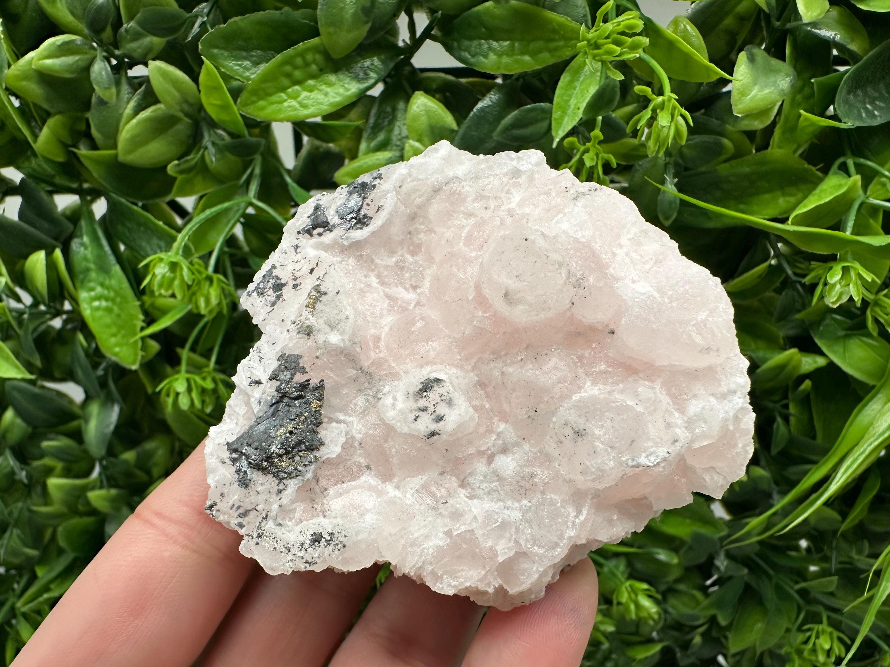 Mangano Calcite with Galena, Borieva Mine, Bulgaria