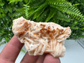 Red Vanadinite on Barite, Moroccan Crystal Specimen