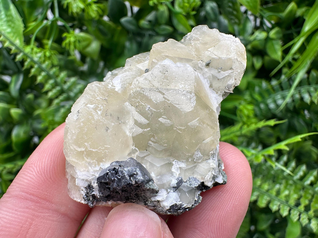 Natural Calcite Cluster: Bulgarian Mineral Specimen, Home Decor Stone