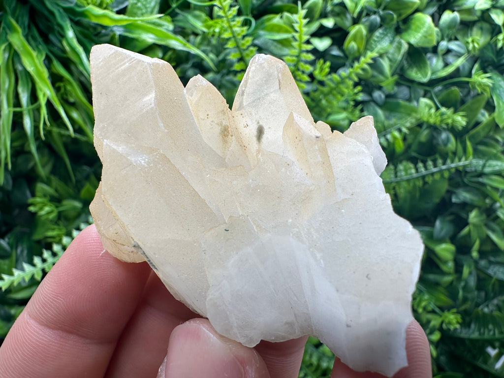 Transparent Quartz Cluster with Mineral Inclusions - Bulgaria